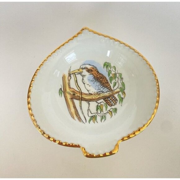 Kookaburra Trinket Dish The Laughing Jackass Westminster China Australia - Picture 6 of 7